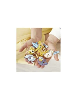 Janod 6 barrettes pailletées à créer Exotic Animals -