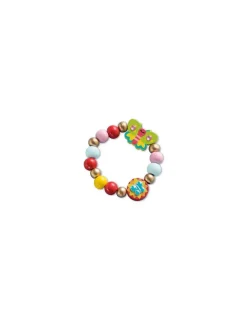 Janod 4 bijoux en bois à créer Jardin fleuri -