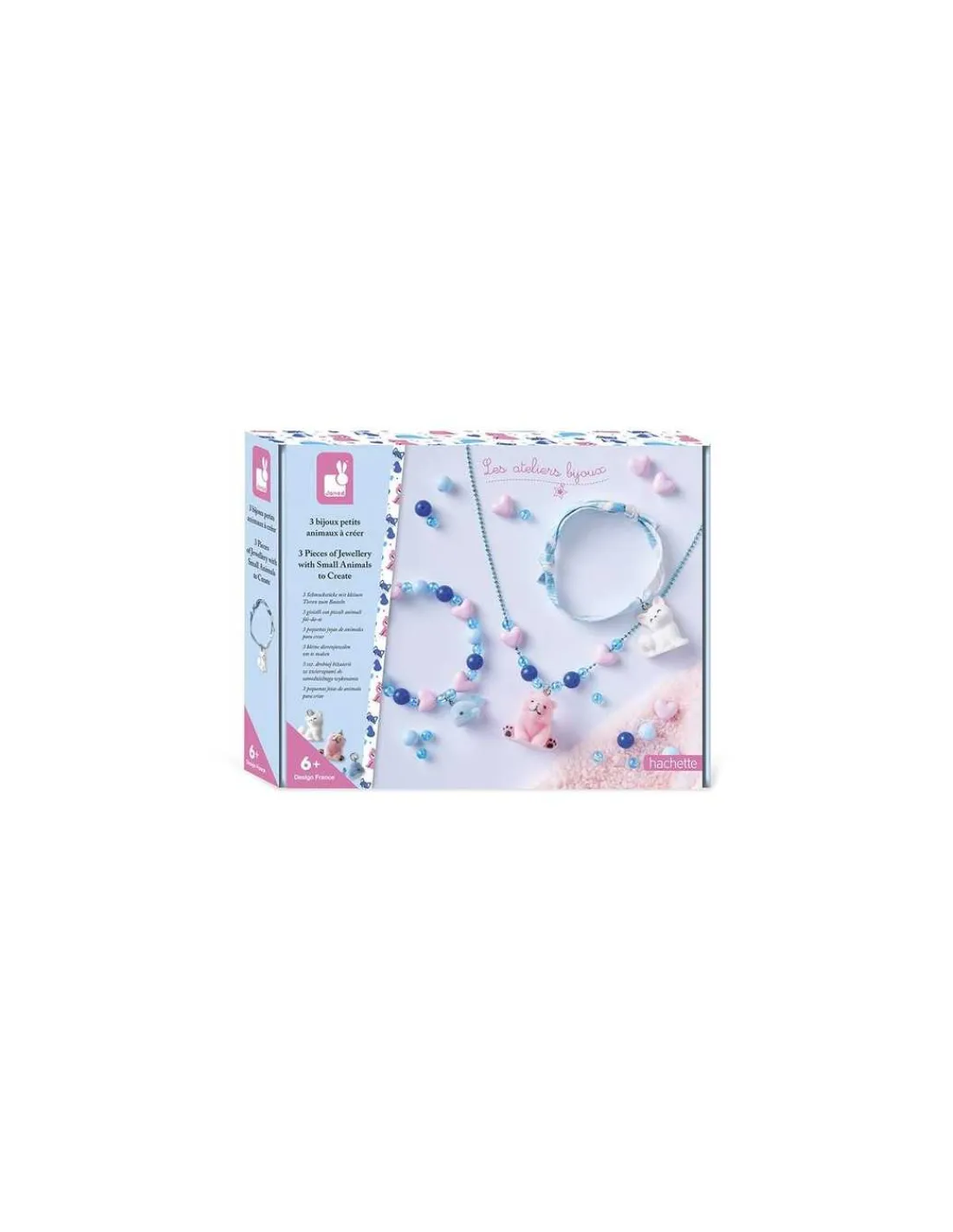 Janod 3 bijoux Petits animaux à créer - Les Ateliers Bijoux -
