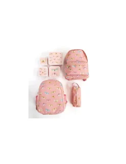 Enfant A little lovely company 4 boites à goûter Butterflies -