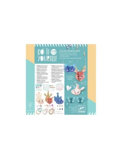 Djeco 3 colliers à secrets à créer Etincelants - Do It Yourself -