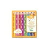 Enfant Djeco 8 crayons de couleur pour les petits -