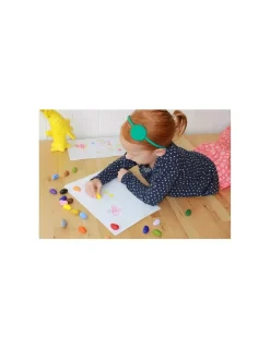 Enfant Crayon Rocks 8 crayons en cire naturelle - Crayons Rocks
