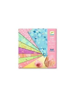 Djeco 100 feuilles pour origami Haru -