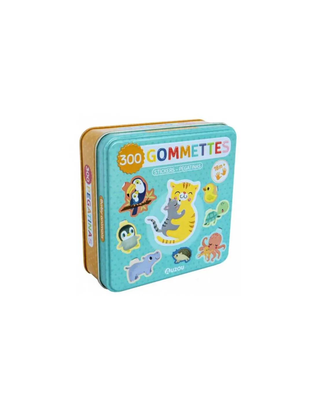 Auzou 300 gommettes les bébés animaux -