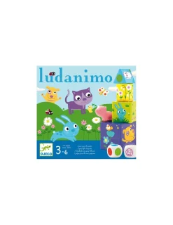 Enfant Djeco 3 jeux pour les petits Ludanimo -