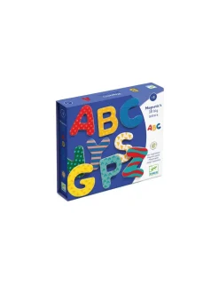 Djeco 38 lettres magnétiques -