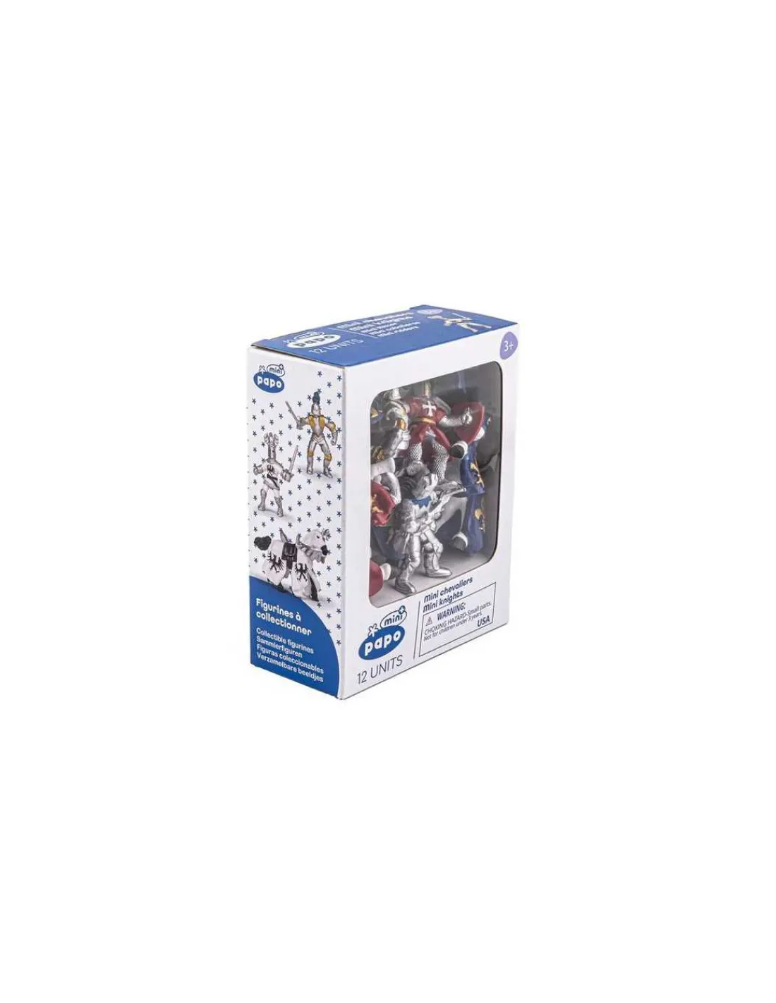 Papo 12 mini figurines chevaliers -