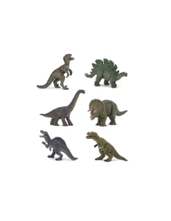 Papo 6 mini figurines dinosaures -