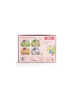 Enfant Moulin Roty 4 mini puzzles Les Saisons -
