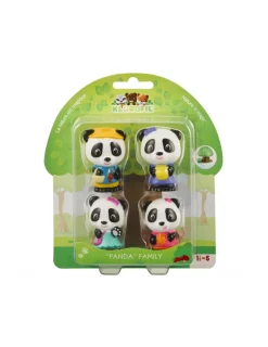 Klorofil 4 personnages famille Panda