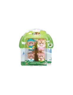 Klorofil 4 personnages famille Renne