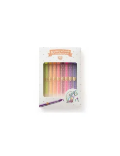 Lovely Paper by Djeco 10 stylos gel candy - Djeco