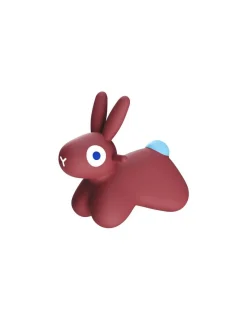 Quut Animal sauteur lapin Hoppi bordeaux -