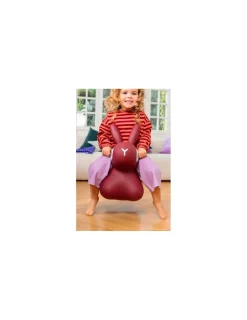 Quut Animal sauteur lapin Hoppi bordeaux -