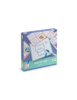 Djeco Apprendre à dessiner Step by step Babies & Co -
