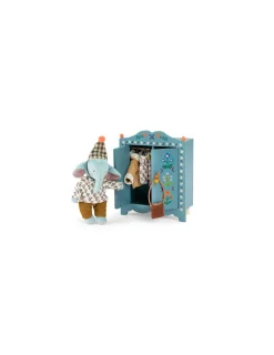 Moulin Roty Armoire en bois Les Minouchkas -