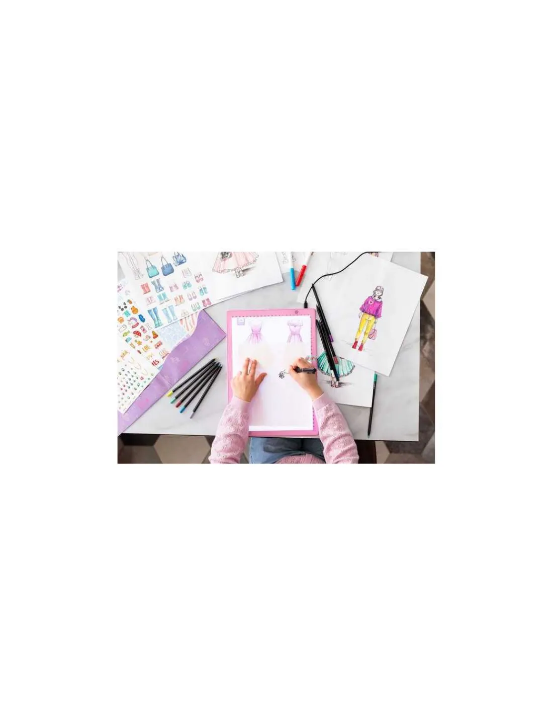 Sycomore Atelier stylisme avec tablette lumineuse -