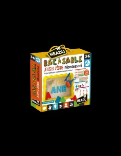 Headu Bac à sable Je lis et j'écris Montessori -