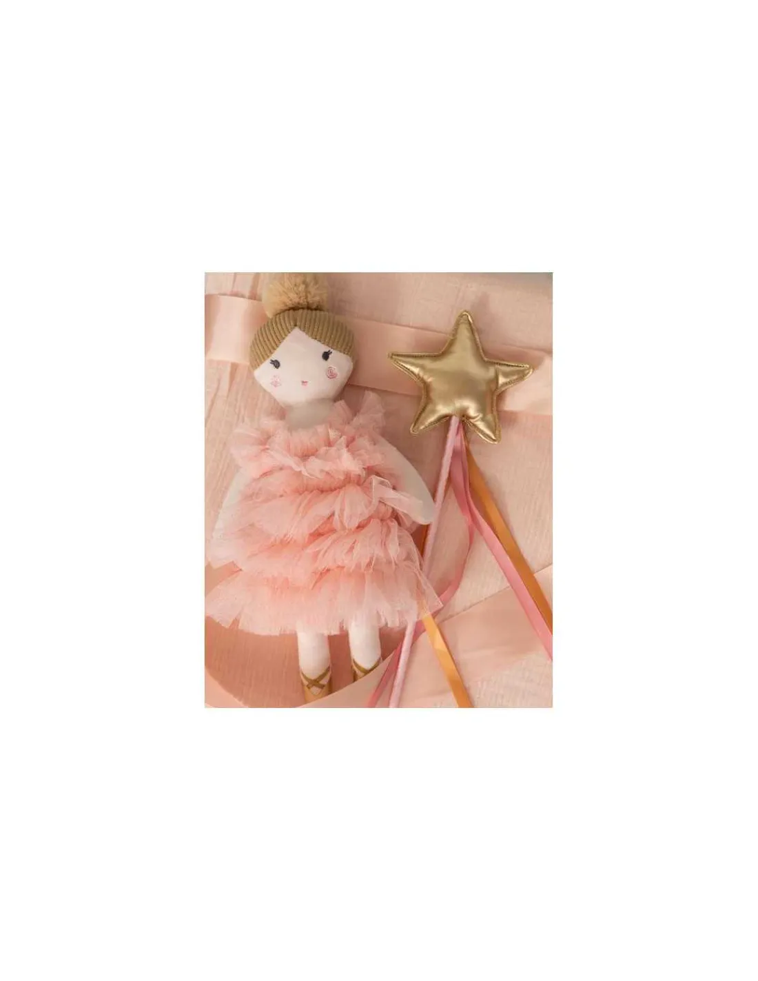 Amadeus Les Petits Baguette magique rose et or -