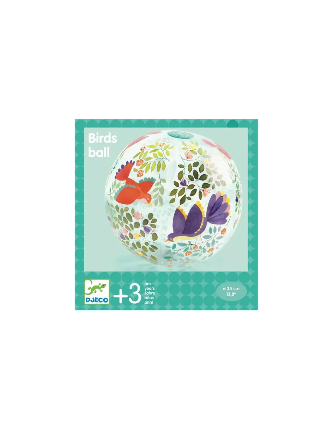 Djeco Ballon gonflable birds ball -