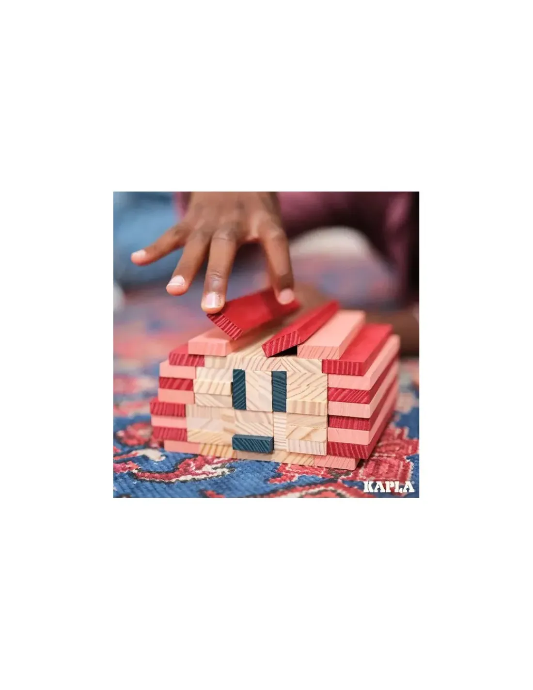 Enfant Kapla Baril 120 bleu, rose, rouge -