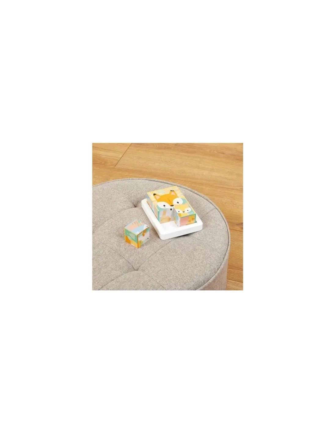 Janod Barquette 6 cubes pure -