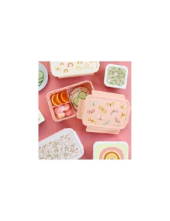Enfant A little lovely company Boite à lunch bento Butterflies -