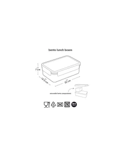 Enfant A little lovely company Boite à lunch bento Cerises -