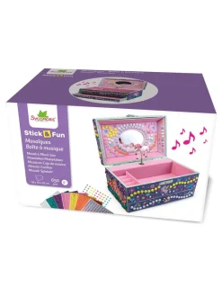 Enfant Sycomore Boite à musique 3D mosaïques -