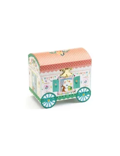 Little Big Room by Djeco Boîte à bijoux Roulotte enchantée - Djeco
