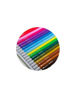 Moulin Roty Boîte 24 crayons aquarellables Le jardin du Moulin -