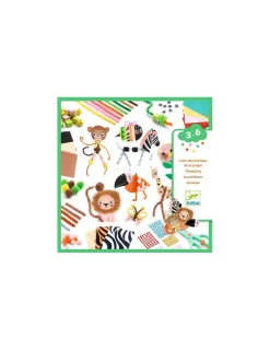 Djeco Boîte à créer Animaux de la jungle -