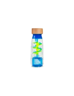 Petit Boum Bouteille sensorielle Move Spirale bleue -
