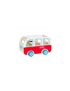 Moulin Roty Bus en bois La Grande Famille -