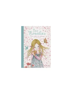 Moulin Roty Cahier de coloriage Les Rosalies -