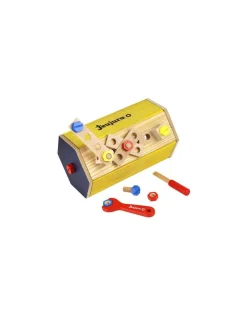 Jeujura Caisse à outils en bois -