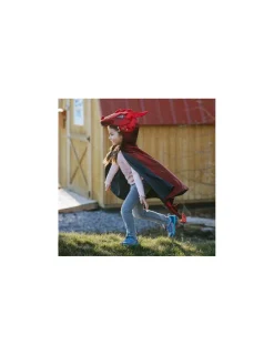Enfant Great Pretenders Cape de dragon rouge irisé 4-6 ans -