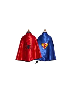 Enfant Great Pretenders Cape et masque réversibles super héros 4-6 ans -