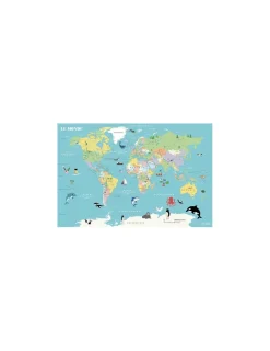 Vilac Carte du Monde magnétique Ingela P. Arrhenius -