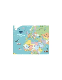 Vilac Carte du Monde magnétique Ingela P. Arrhenius -