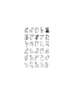 Kidywolf Cartes Kidydraw Mini Il était une fois et Animaux -