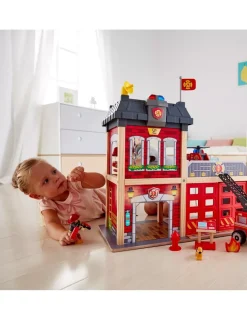 Enfant Hape Toys Caserne de pompier - Hape