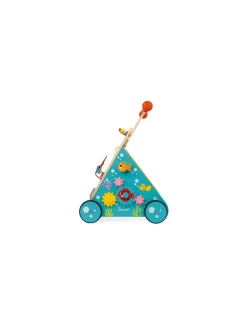 Janod Chariot de marche chat multi activités -