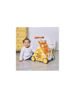 Janod Chariot de marche chat multi activités -
