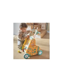 Janod Chariot de marche multi activités Tropik -