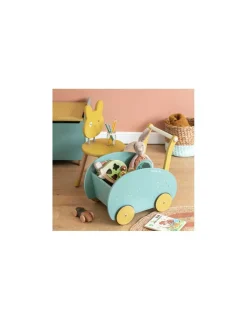 Moulin Roty Chariot de marche Trois petits lapins -