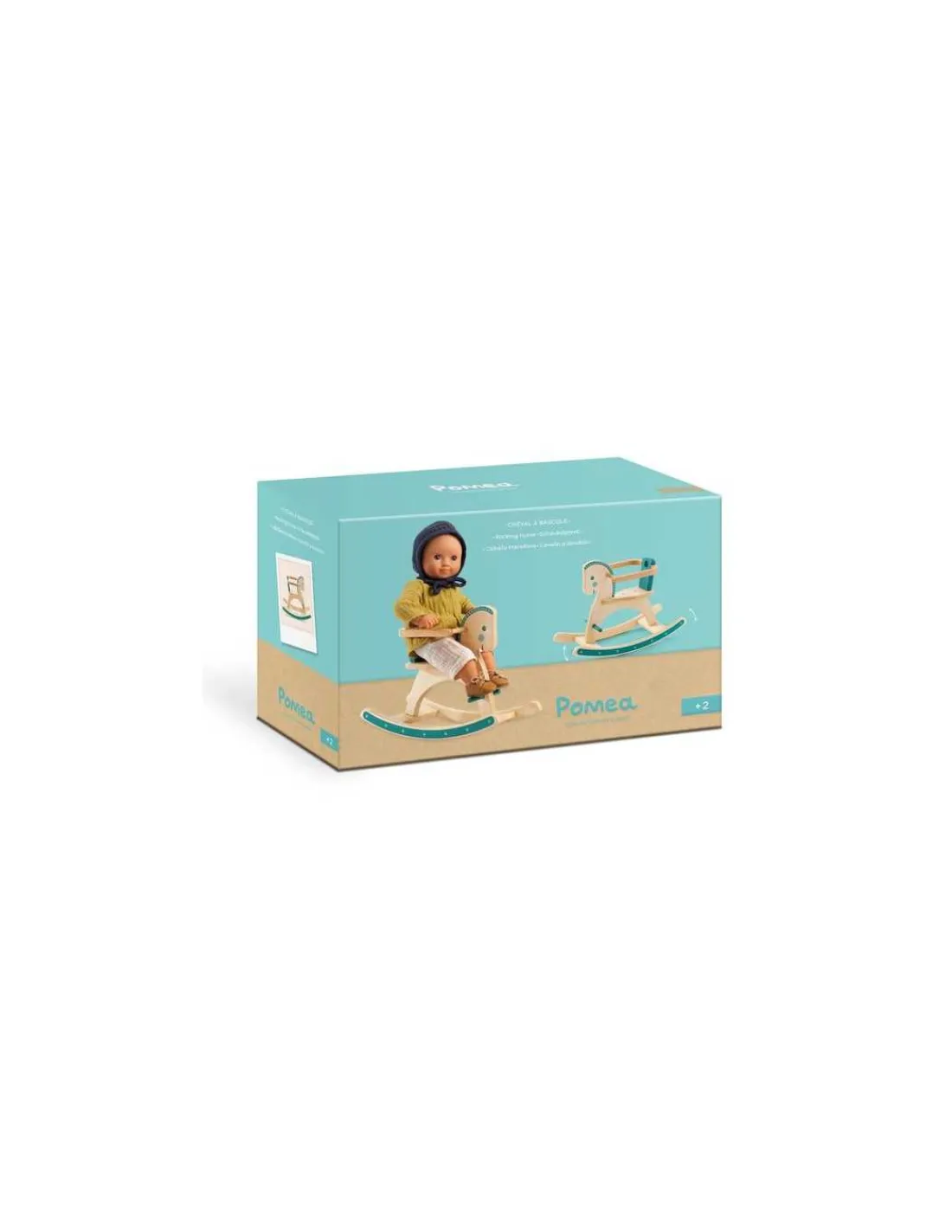 Djeco Cheval à bascule pour poupée Pomea -