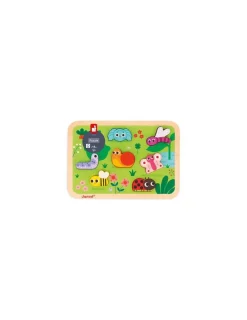 Janod Chunky puzzle Le jardin -