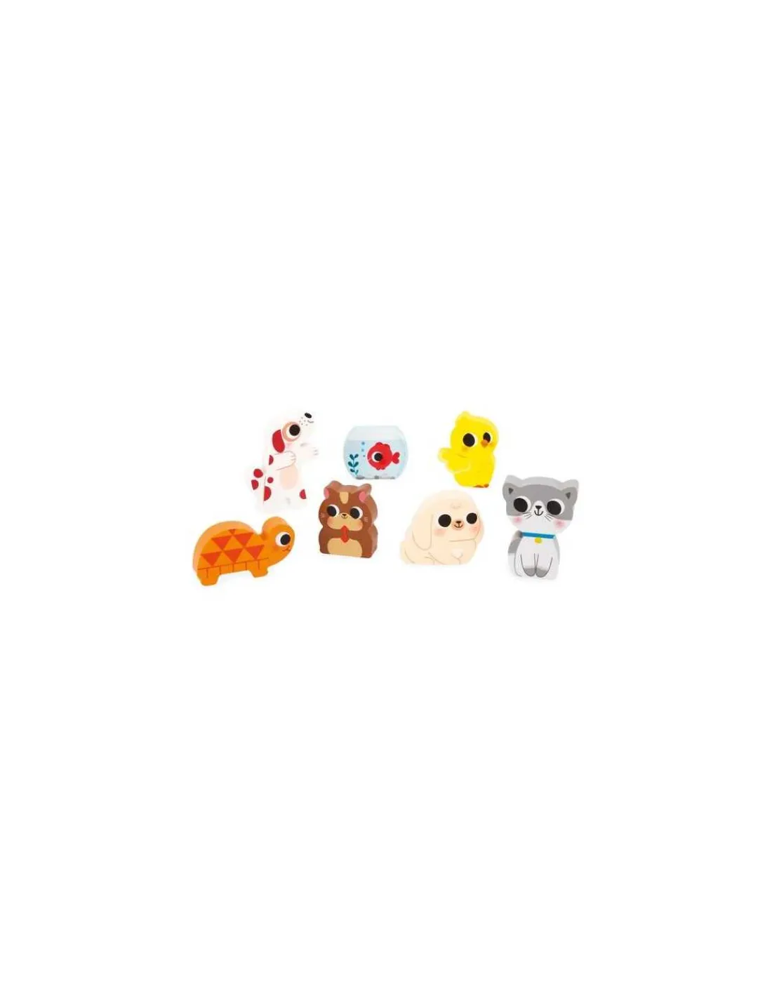 Janod Chunky puzzle Les animaux familiers -
